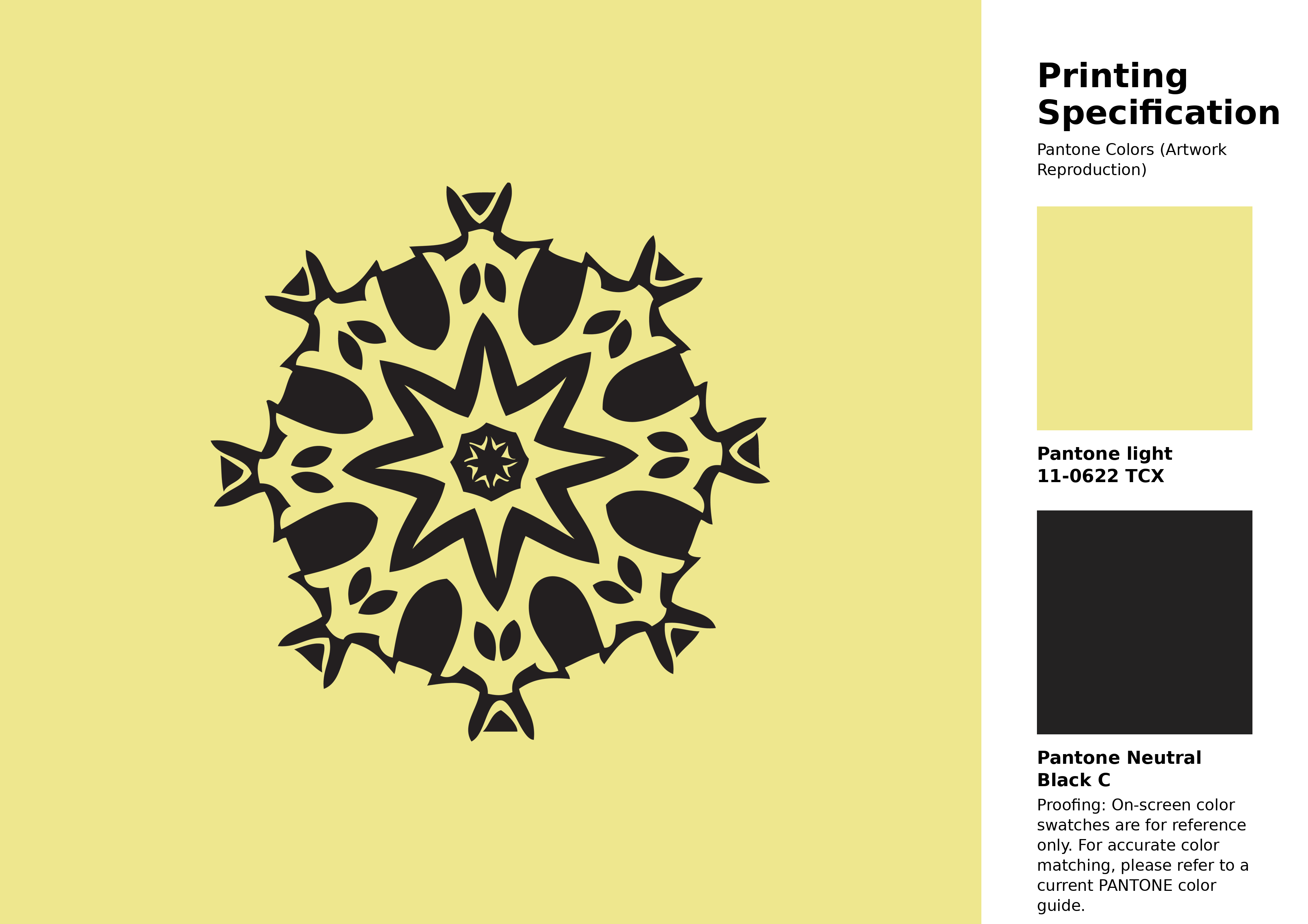High-quality artwork and graphic illustration using Pantone 11-0622 Tcx Yellow Iris Color | Hex color Code #eee78e. A fantastic creative resource for designers and artists. #artwork #illustration #graphicart #eee78e