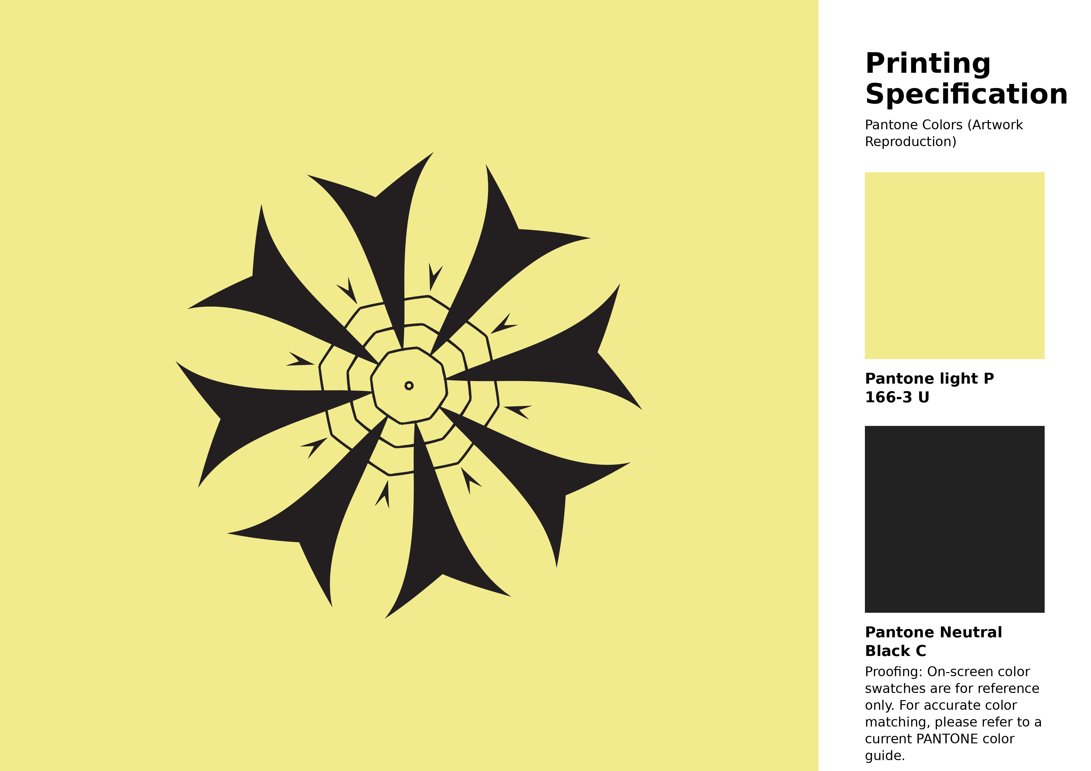 High-quality artwork and graphic illustration using Pantone P 166-3 U Color | Hex color Code #f1eb8e. A fantastic creative resource for designers and artists. #artwork #illustration #graphicart #f1eb8e
