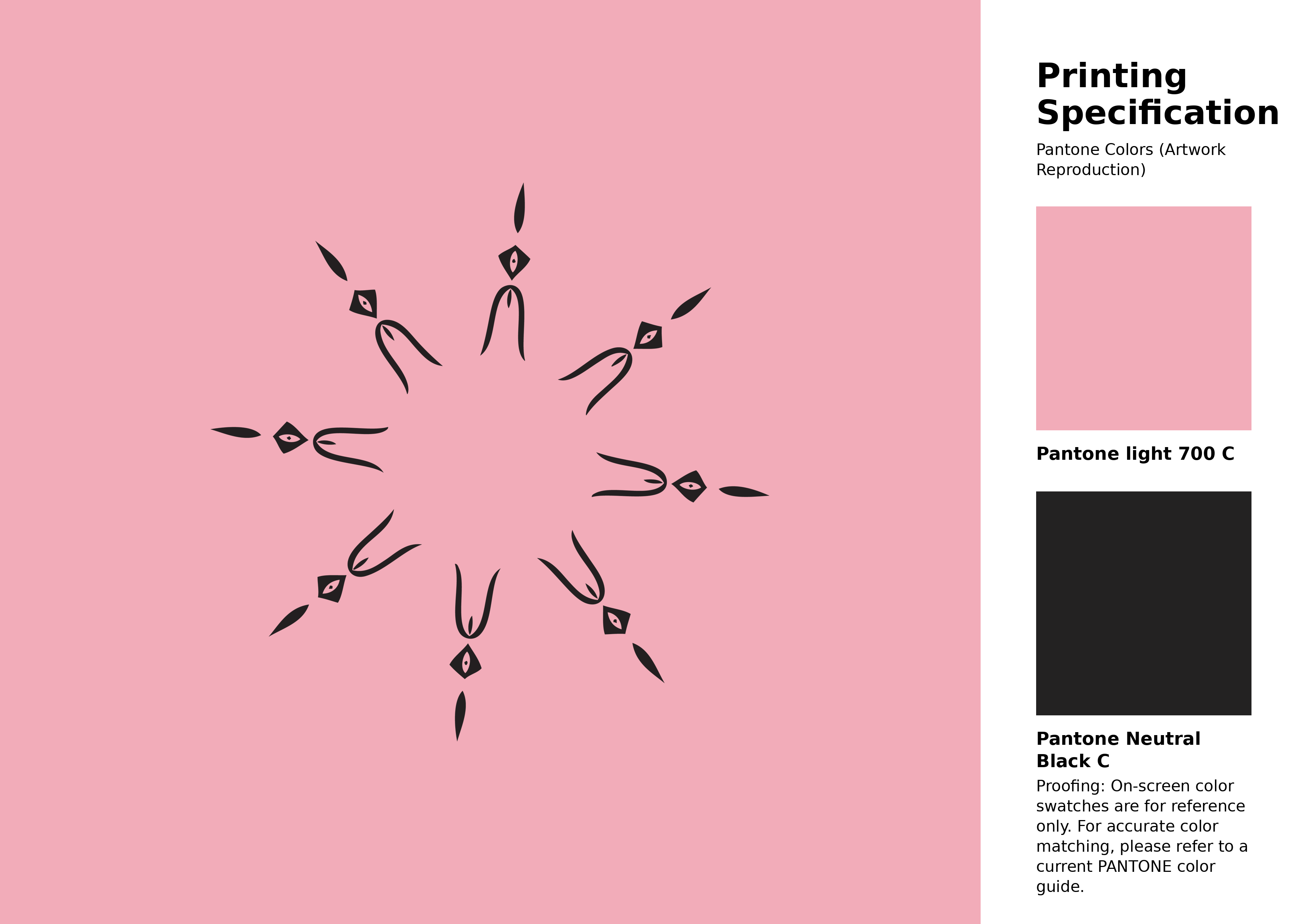 High-quality artwork and graphic illustration using Pantone 700 C Color | Hex color Code #f2acb9. A fantastic creative resource for designers and artists. #artwork #illustration #graphicart #f2acb9