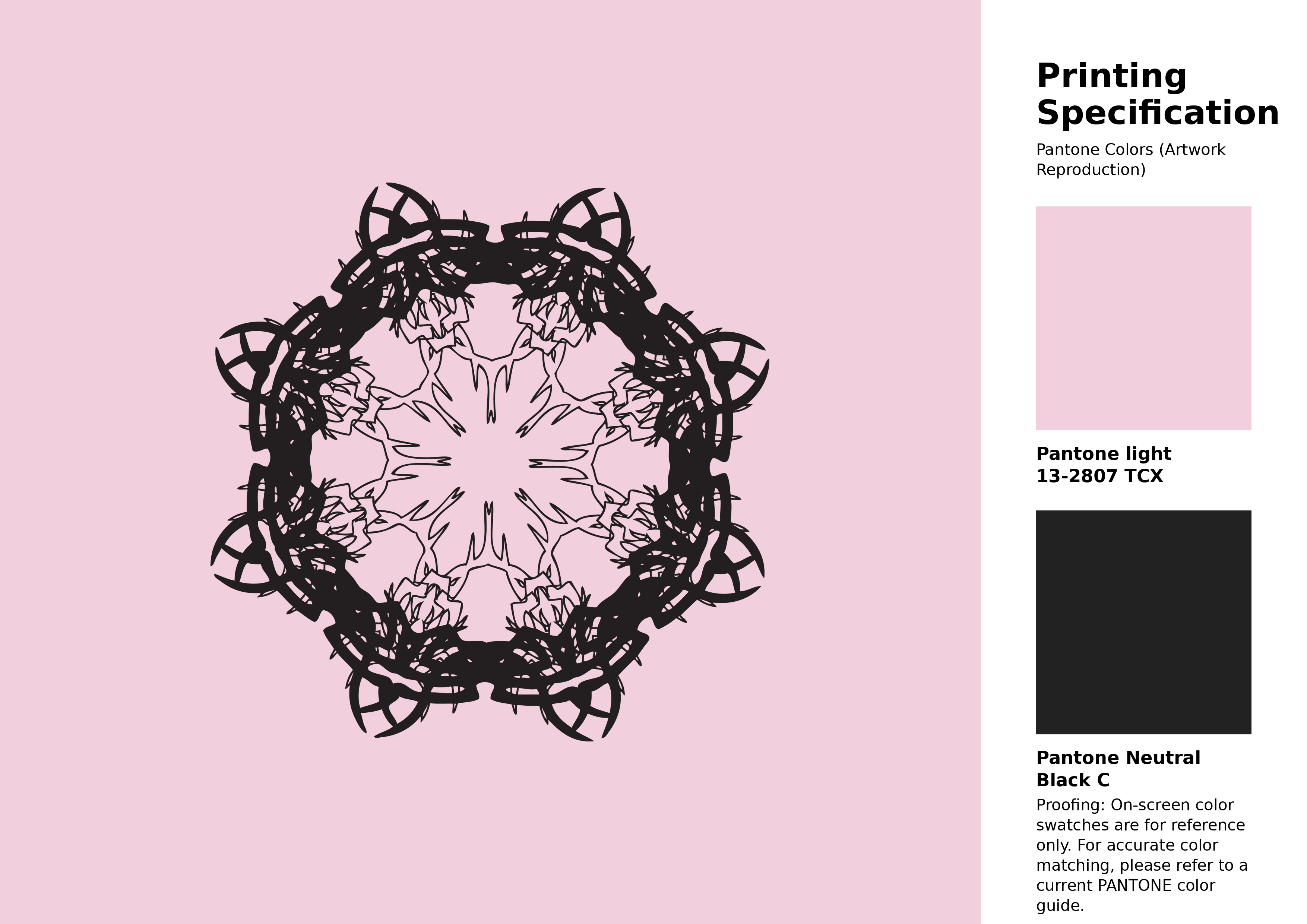 High-quality artwork and graphic illustration using Pantone 13-2807 Tcx Ballerina Color | Hex color Code #f2cfdc. A fantastic creative resource for designers and artists. #artwork #illustration #graphicart #f2cfdc