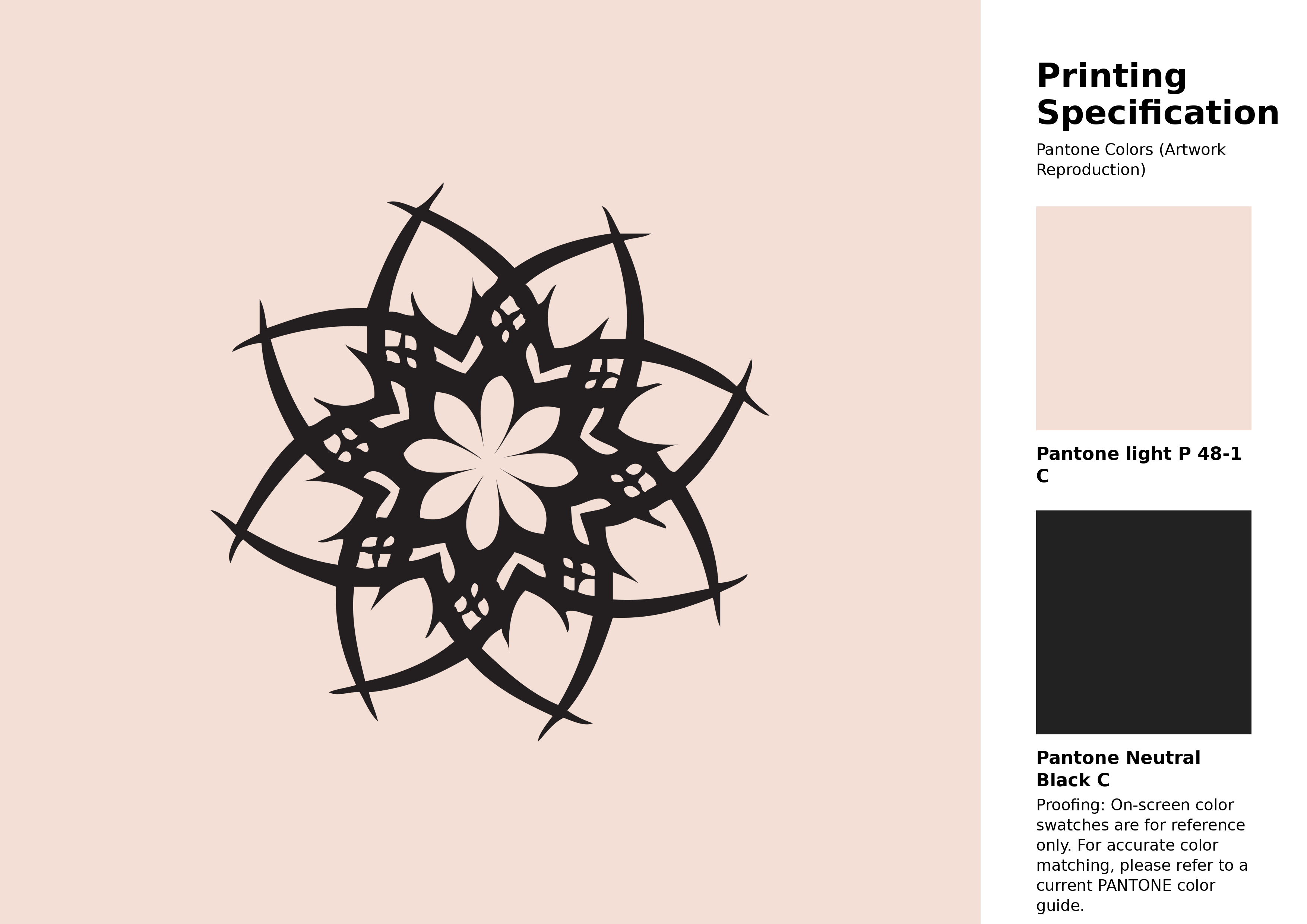 High-quality artwork and graphic illustration using Pantone P 48-1 C Color | Hex color Code #f3dfd5. A fantastic creative resource for designers and artists. #artwork #illustration #graphicart #f3dfd5
