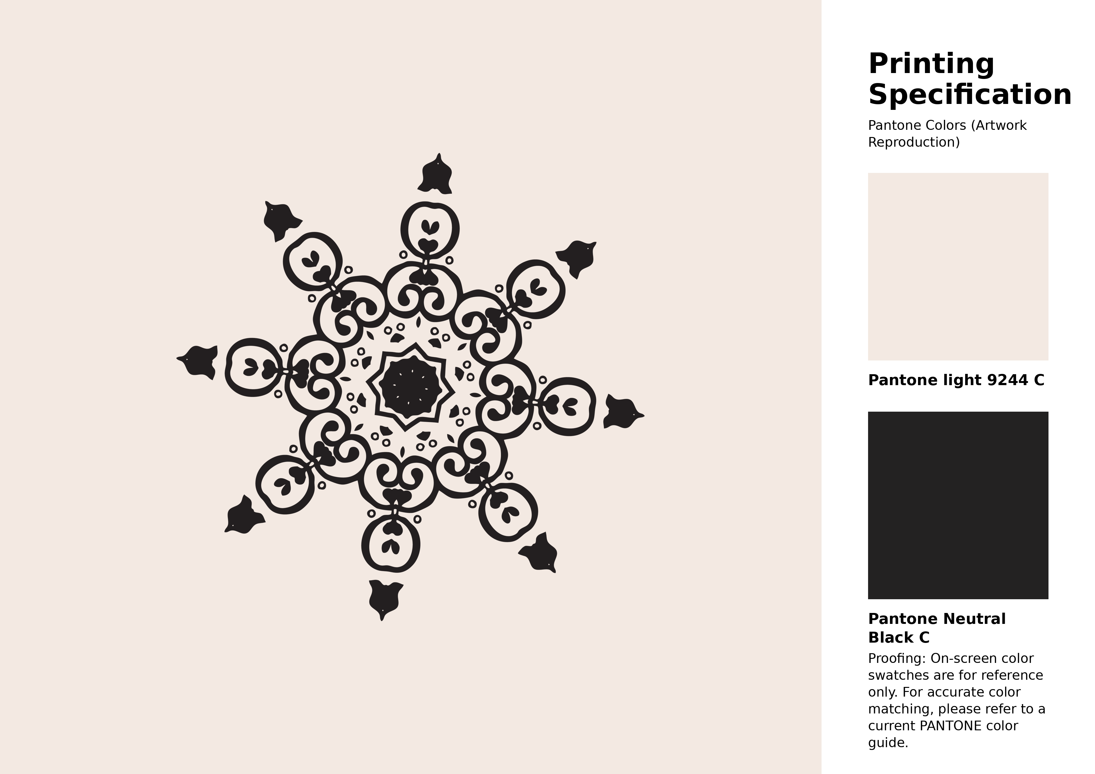 High-quality artwork and graphic illustration using Pantone 9244 C Color | Hex color Code #f3e9e2. A fantastic creative resource for designers and artists. #artwork #illustration #graphicart #f3e9e2