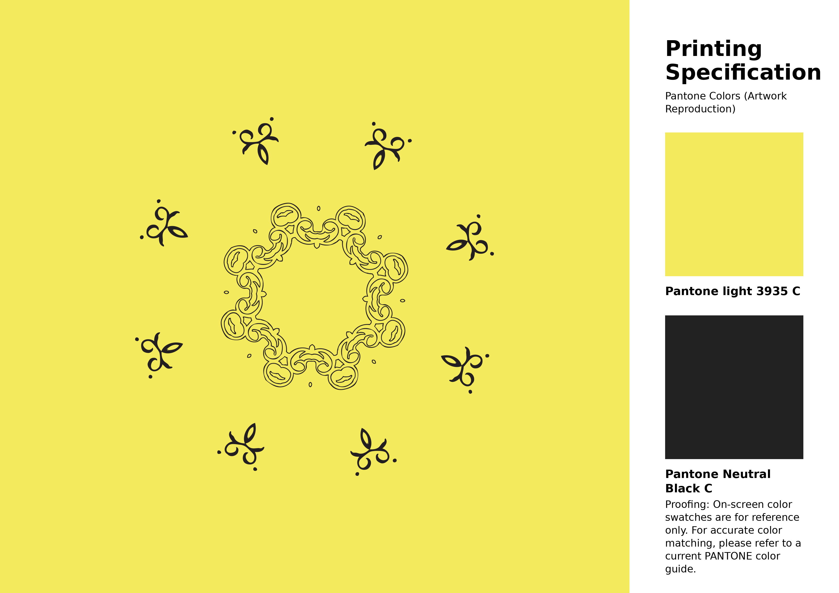 High-quality artwork and graphic illustration using Pantone 3935 C Color | Hex color Code #f3ea5d. A fantastic creative resource for designers and artists. #artwork #illustration #graphicart #f3ea5d