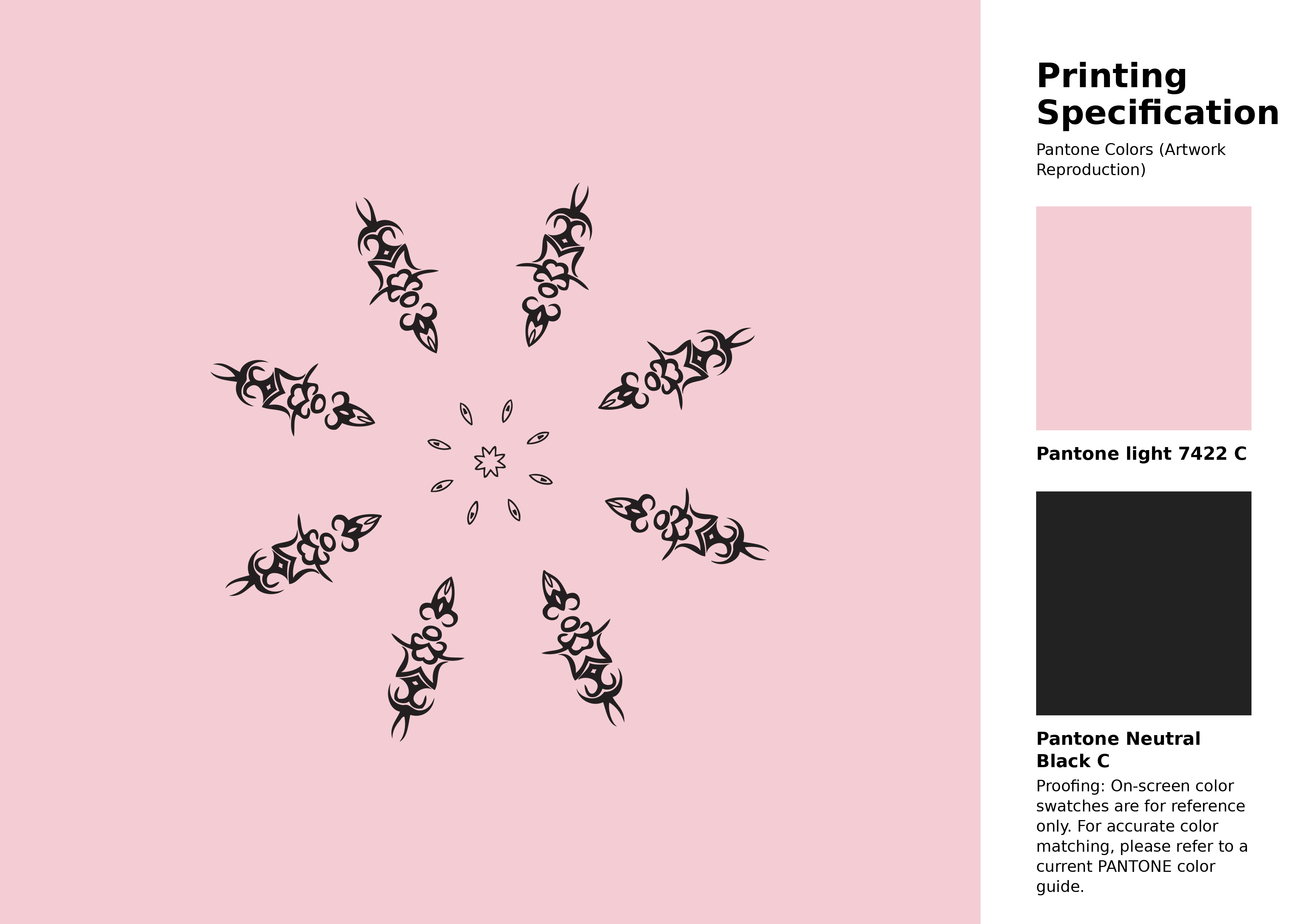 High-quality artwork and graphic illustration using Pantone 7422 C Color | Hex color Code #f4cdd4. A fantastic creative resource for designers and artists. #artwork #illustration #graphicart #f4cdd4