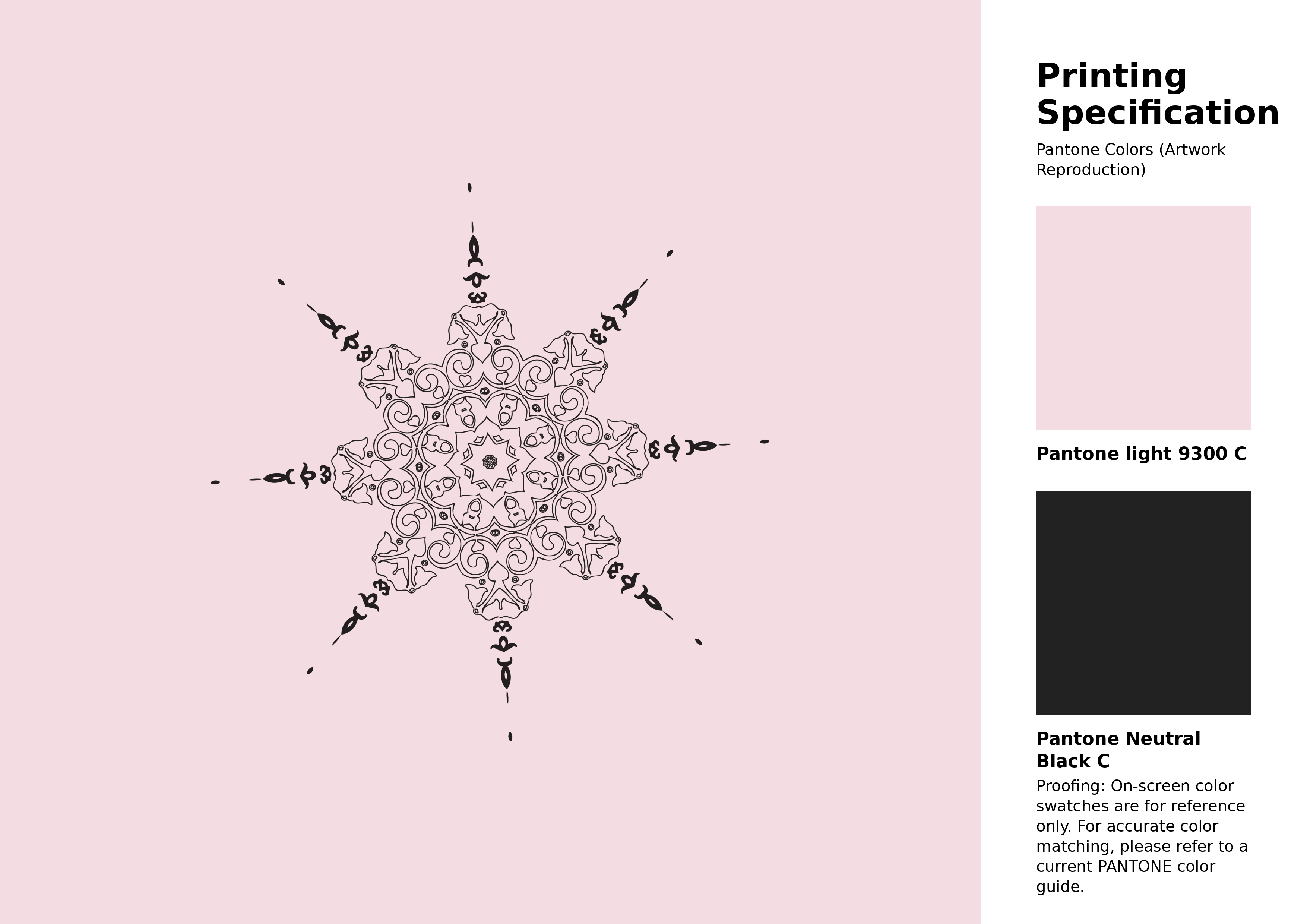 High-quality artwork and graphic illustration using Pantone 9300 C Color | Hex color Code #f4dde2. A fantastic creative resource for designers and artists. #artwork #illustration #graphicart #f4dde2