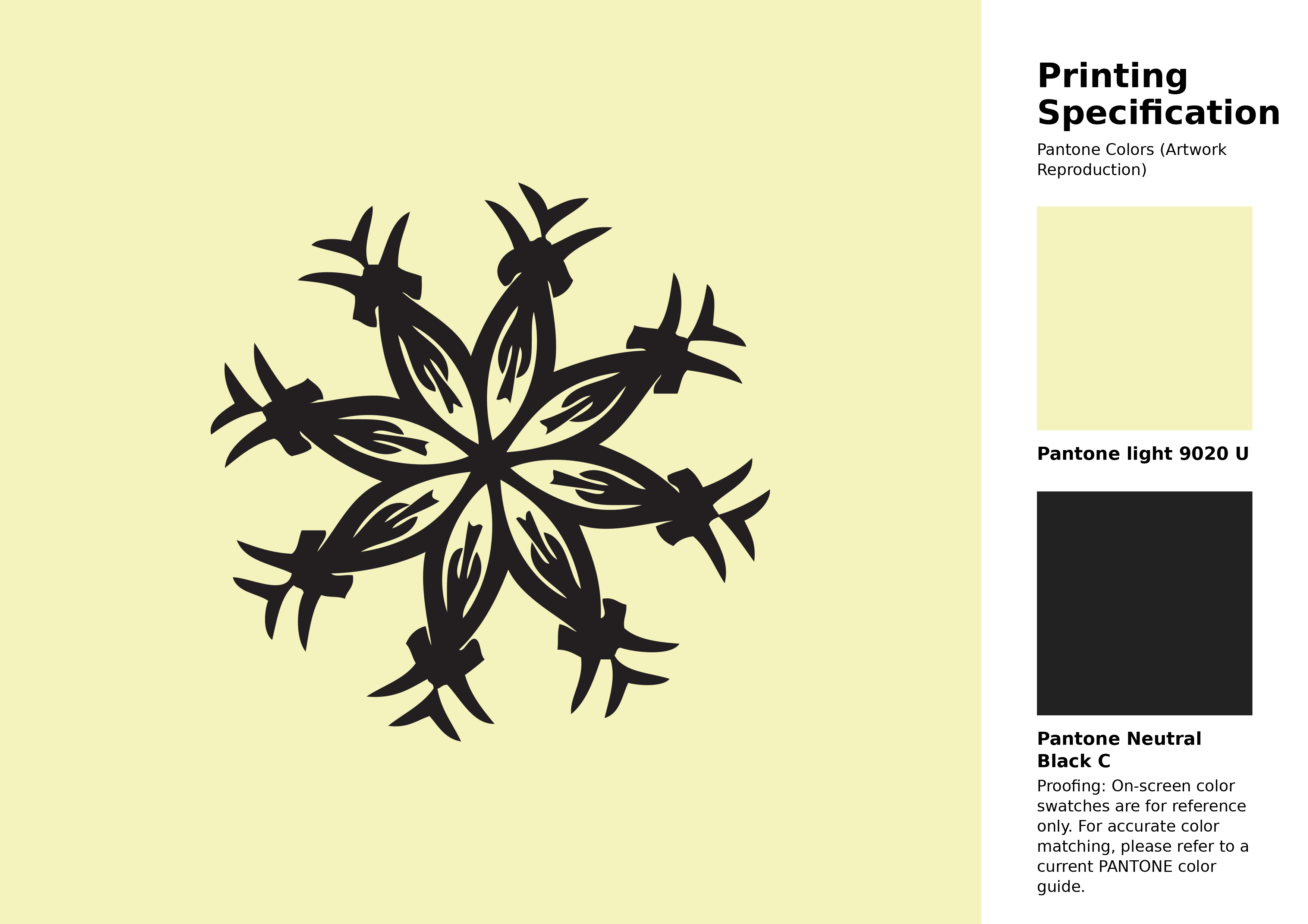 High-quality artwork and graphic illustration using Pantone 9020 U Color | Hex color Code #f4f2bd. A fantastic creative resource for designers and artists. #artwork #illustration #graphicart #f4f2bd