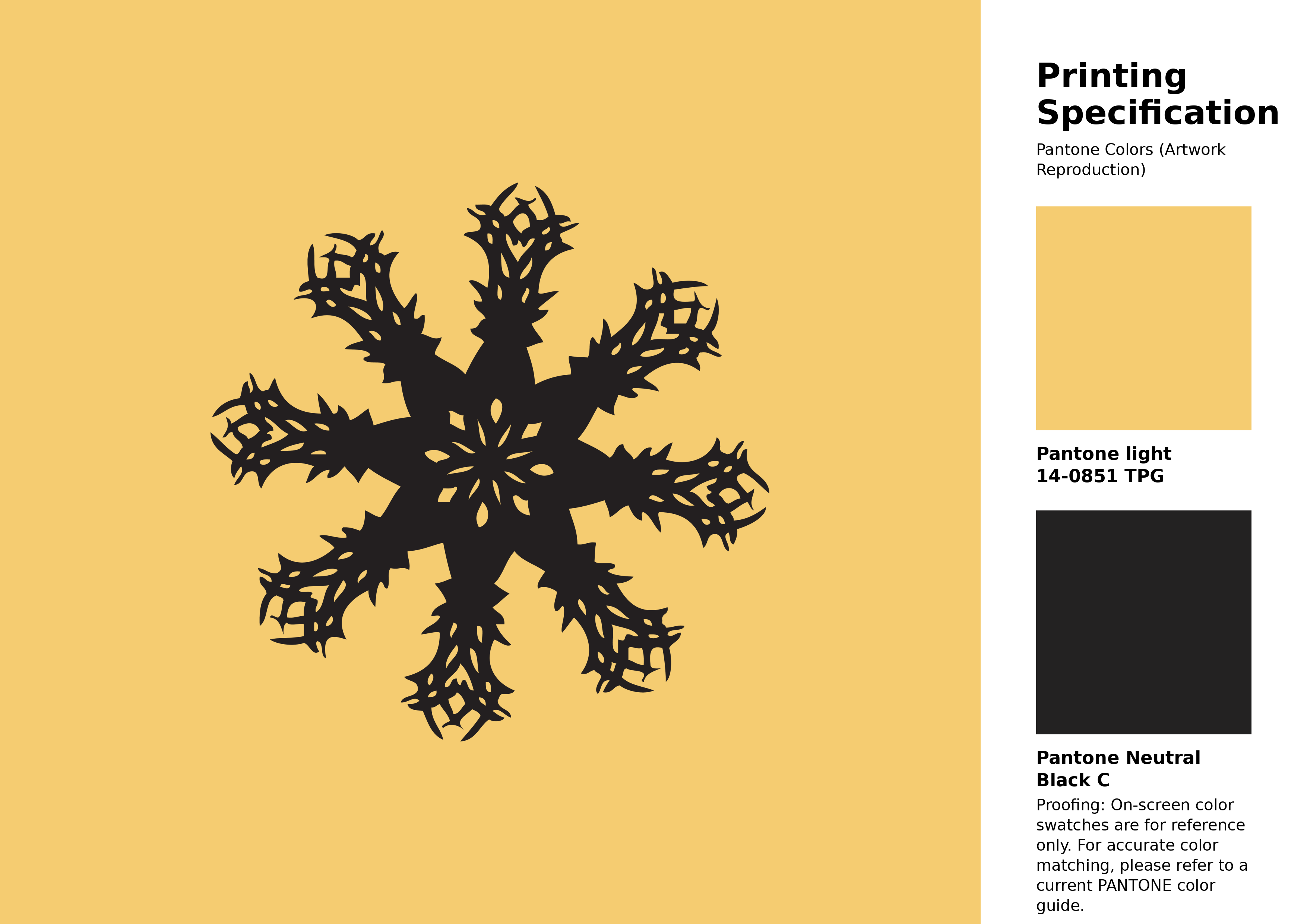High-quality artwork and graphic illustration using Pantone 14-0851 Tpg Samoan Sun Color | Hex color Code #f5cc71. A fantastic creative resource for designers and artists. #artwork #illustration #graphicart #f5cc71