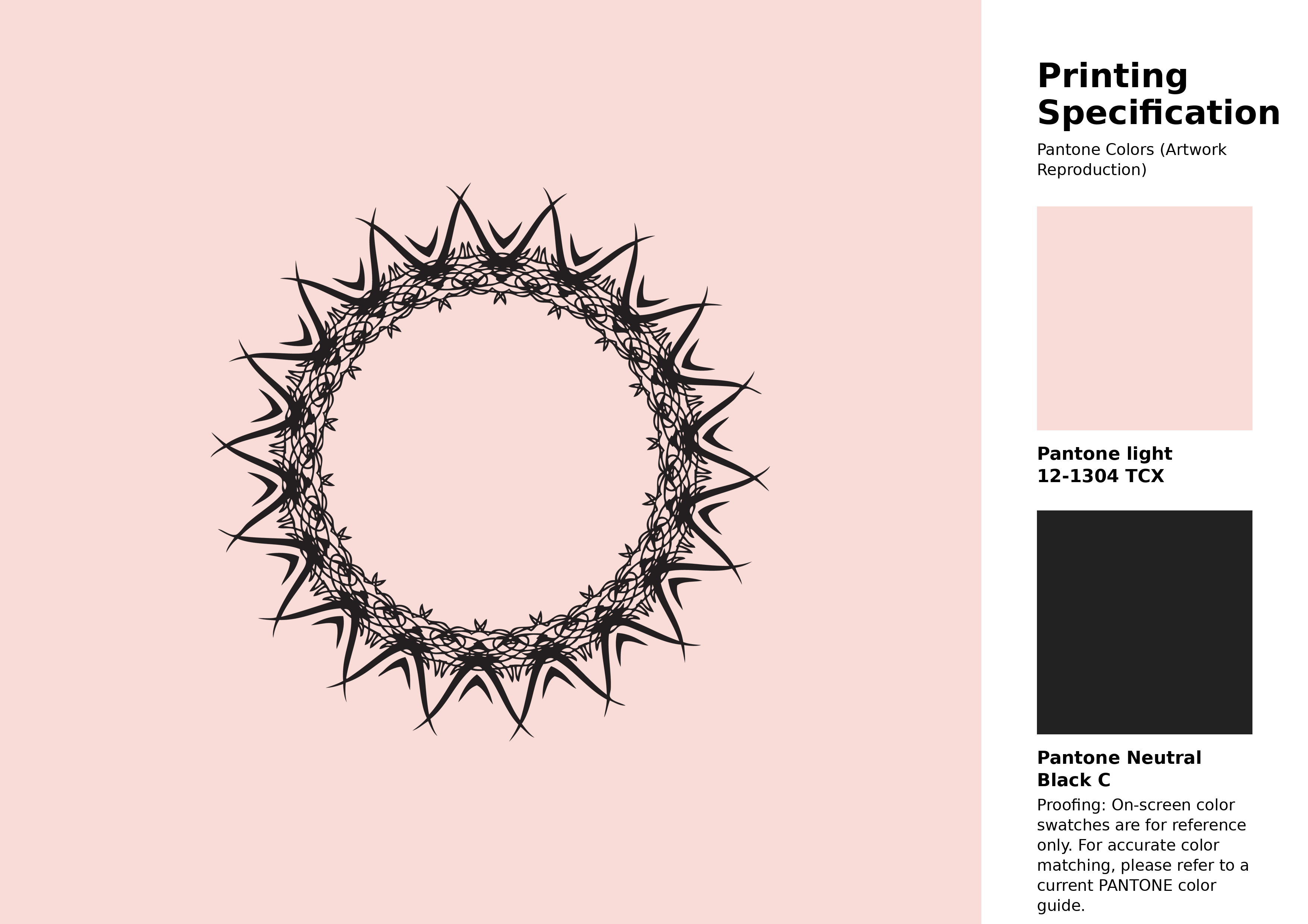 High-quality artwork and graphic illustration using Pantone 12-1304 Tcx Pearl Color | Hex color Code #f9dbd8. A fantastic creative resource for designers and artists. #artwork #illustration #graphicart #f9dbd8