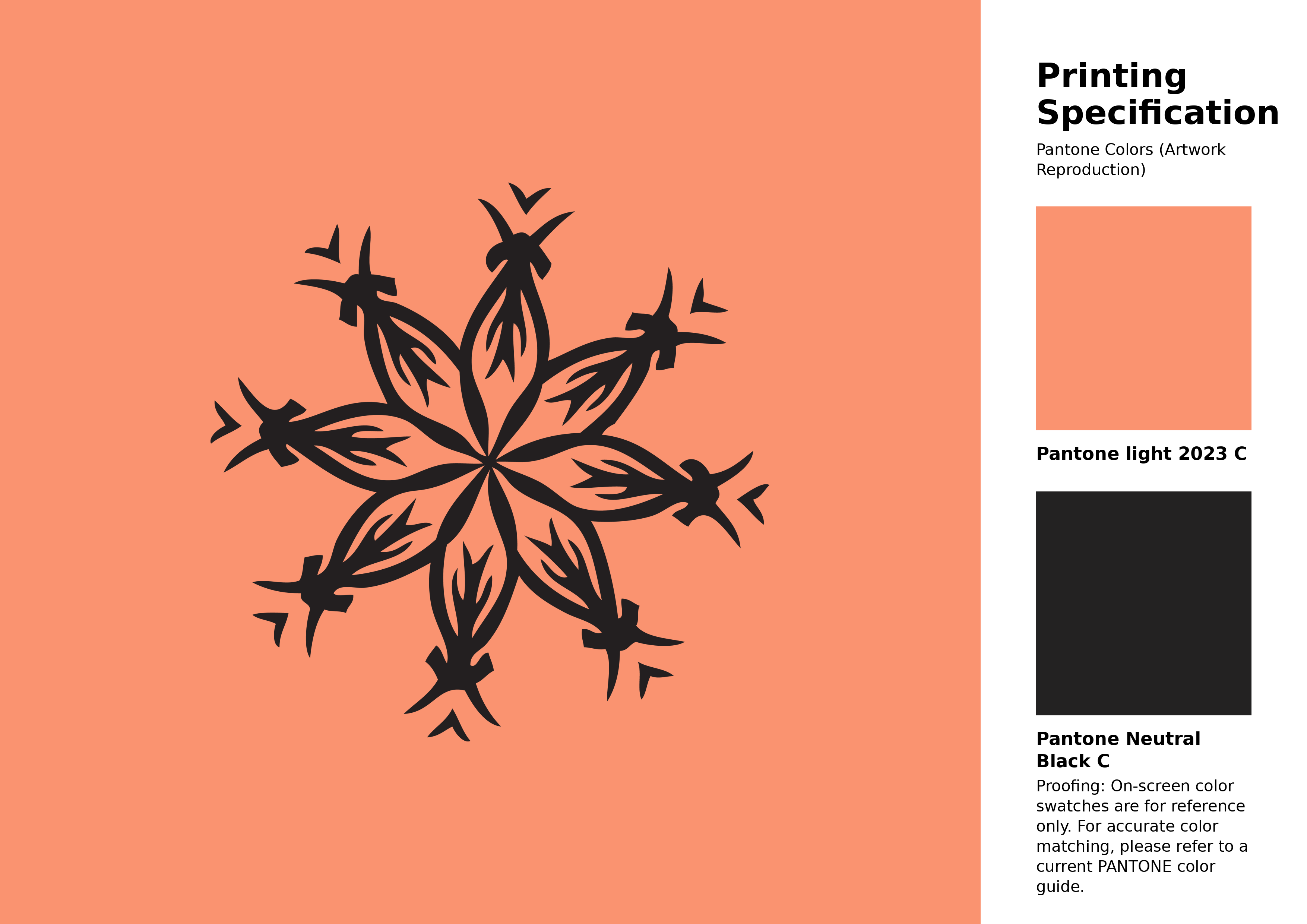 High-quality artwork and graphic illustration using Pantone 2023 C Color | Hex color Code #fa9370. A fantastic creative resource for designers and artists. #artwork #illustration #graphicart #fa9370