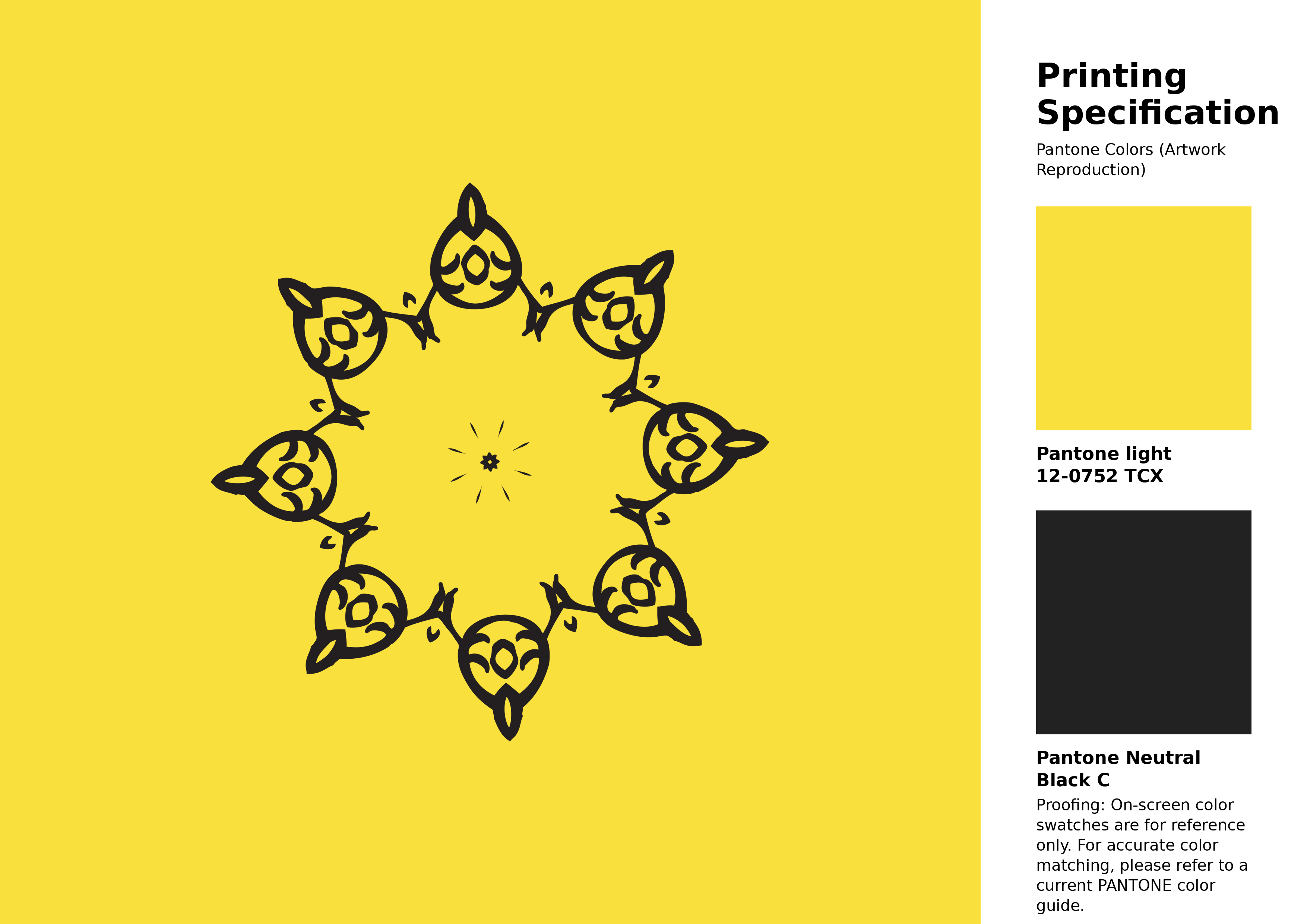 High-quality artwork and graphic illustration using Pantone 12-0752 Tcx Buttercup Color | Hex color Code #fae03c. A fantastic creative resource for designers and artists. #artwork #illustration #graphicart #fae03c