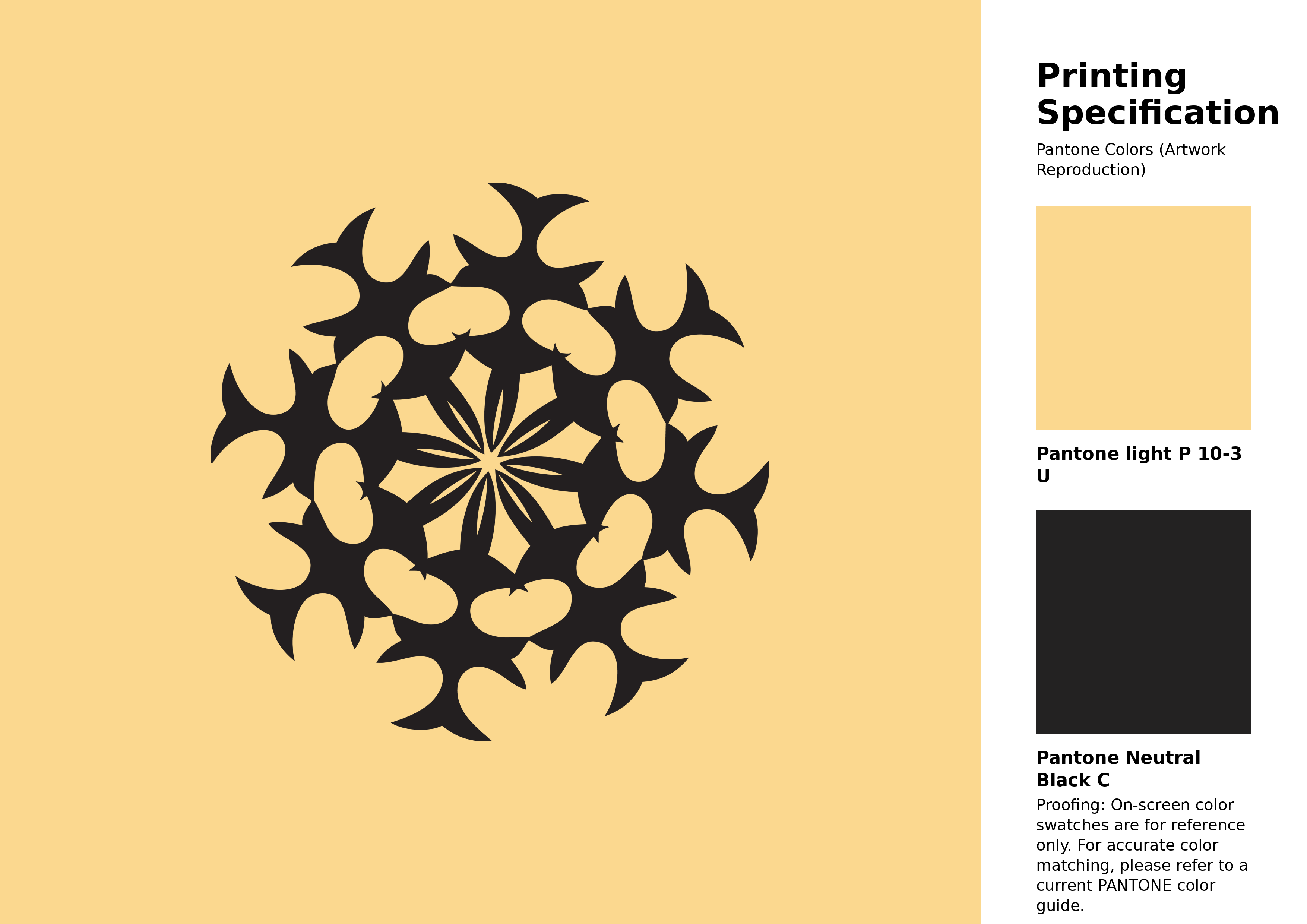 High-quality artwork and graphic illustration using Pantone P 10-3 U Color | Hex color Code #fbd88f. A fantastic creative resource for designers and artists. #artwork #illustration #graphicart #fbd88f