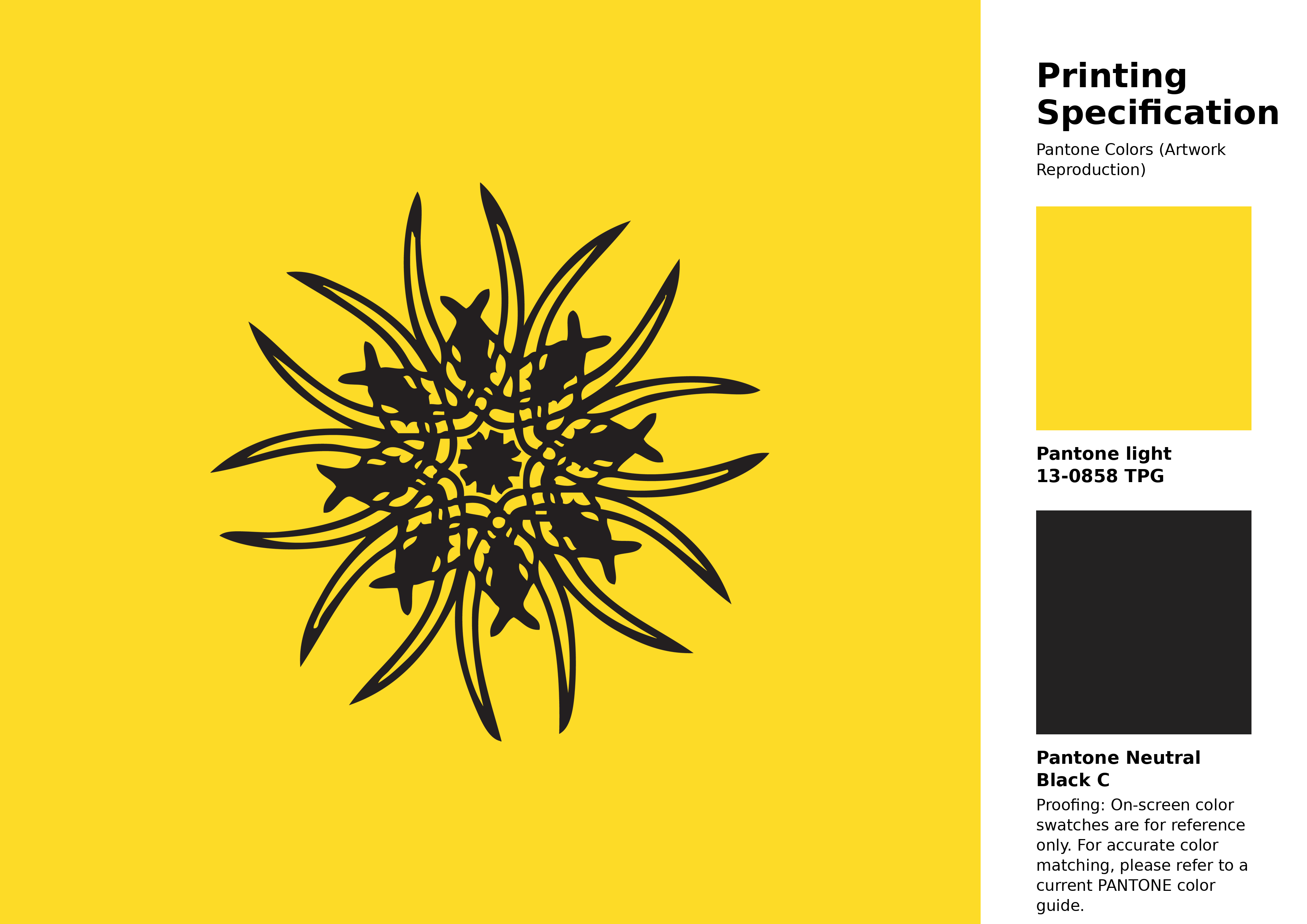 High-quality artwork and graphic illustration using Pantone 13-0858 Tpg Vibrant Yellow Color | Hex color Code #fddb27. A fantastic creative resource for designers and artists. #artwork #illustration #graphicart #fddb27