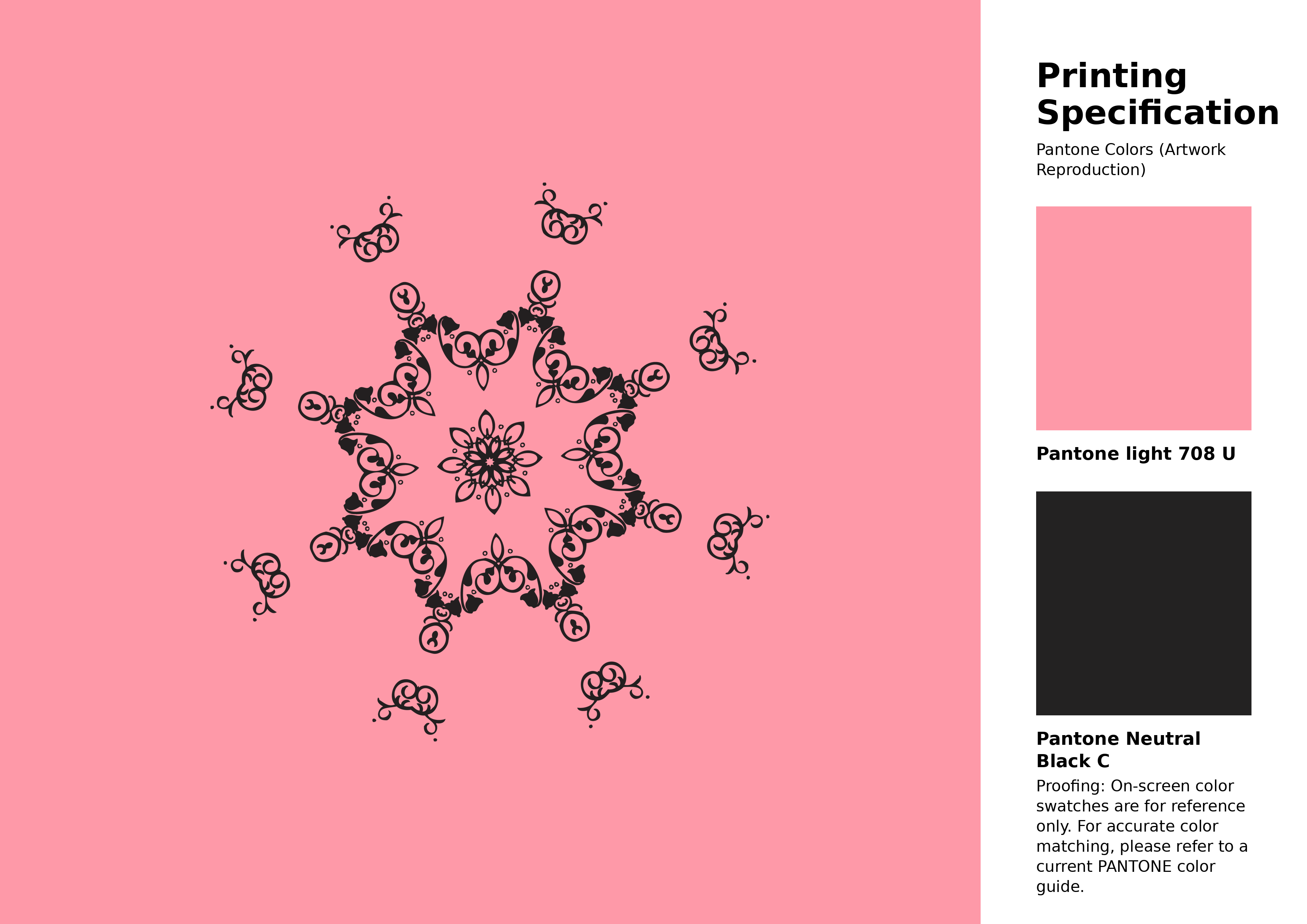 Hex Color #fe99a8 | Printing Match PANTONE 708 U | Color