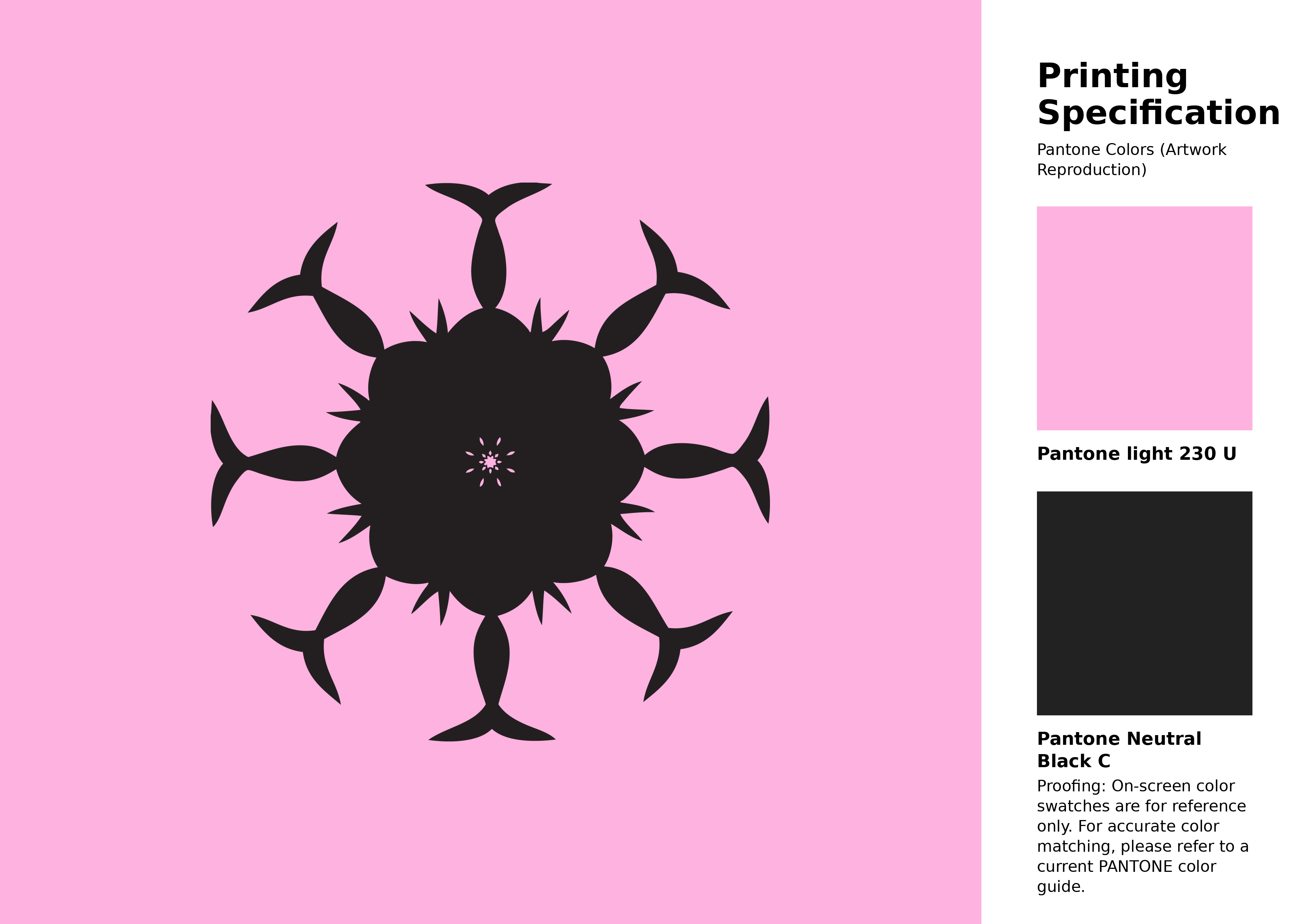 High-quality artwork and graphic illustration using Pantone 230 U Color | Hex color Code #feb2e0. A fantastic creative resource for designers and artists. #artwork #illustration #graphicart #feb2e0