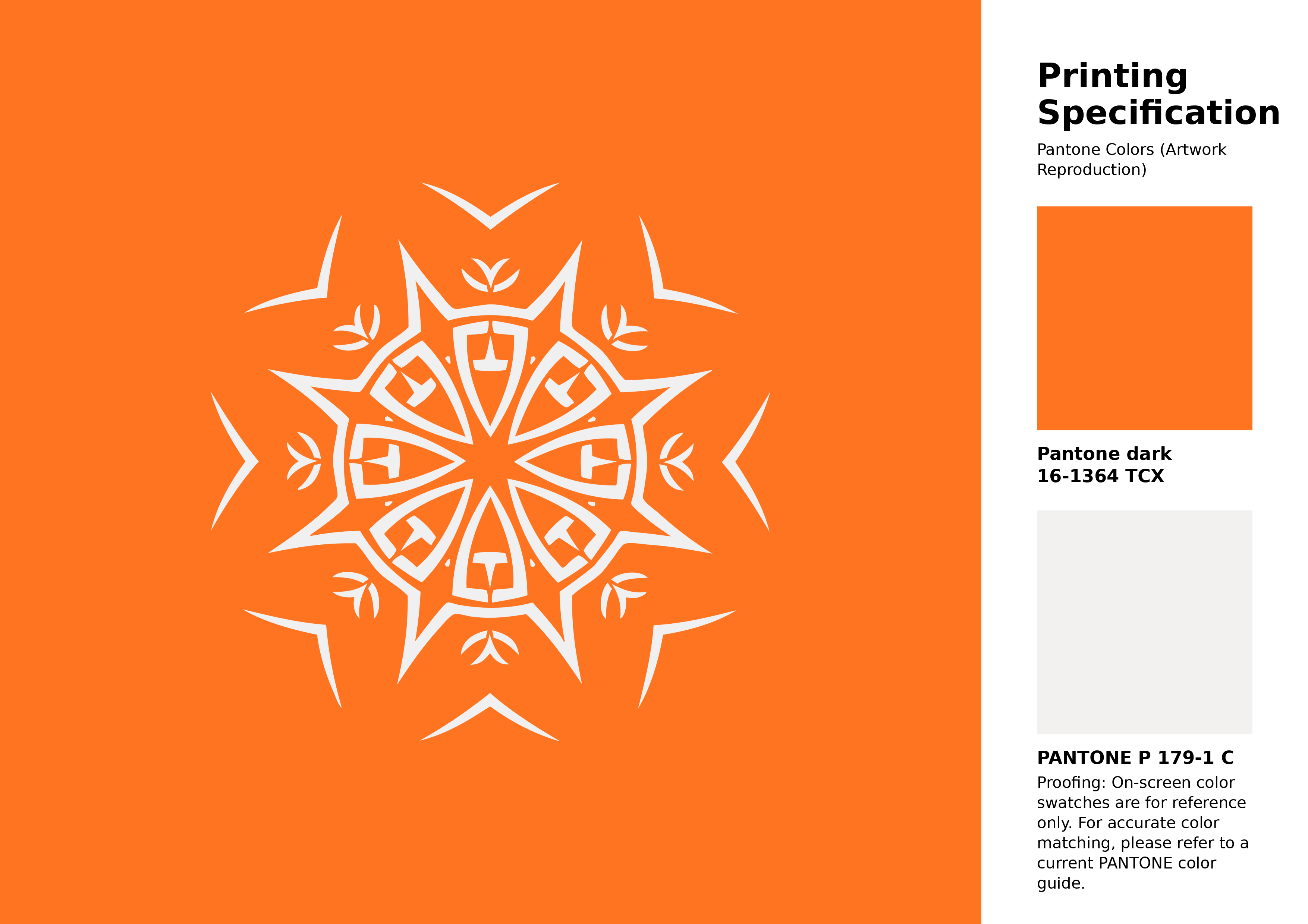 Hex Color #ff7420 information | Hsl | Rgb | Pantone