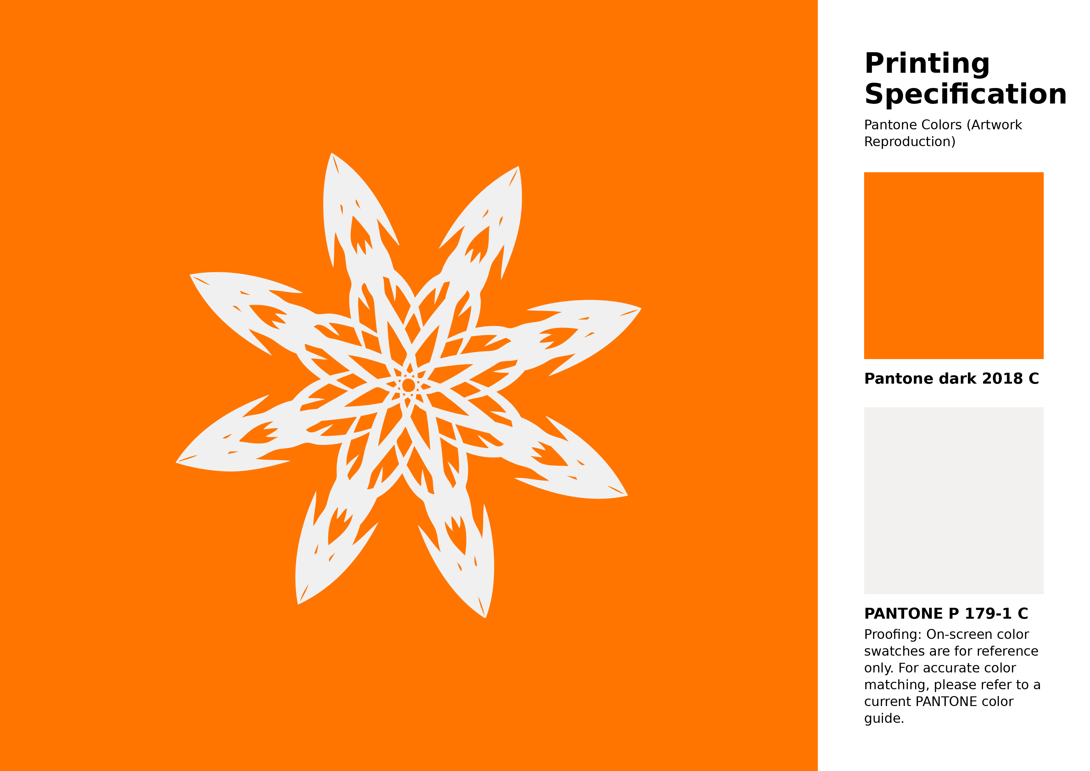 Hex Color #ff7500 | Printing Match PANTONE 2018 C | Color conversion ...