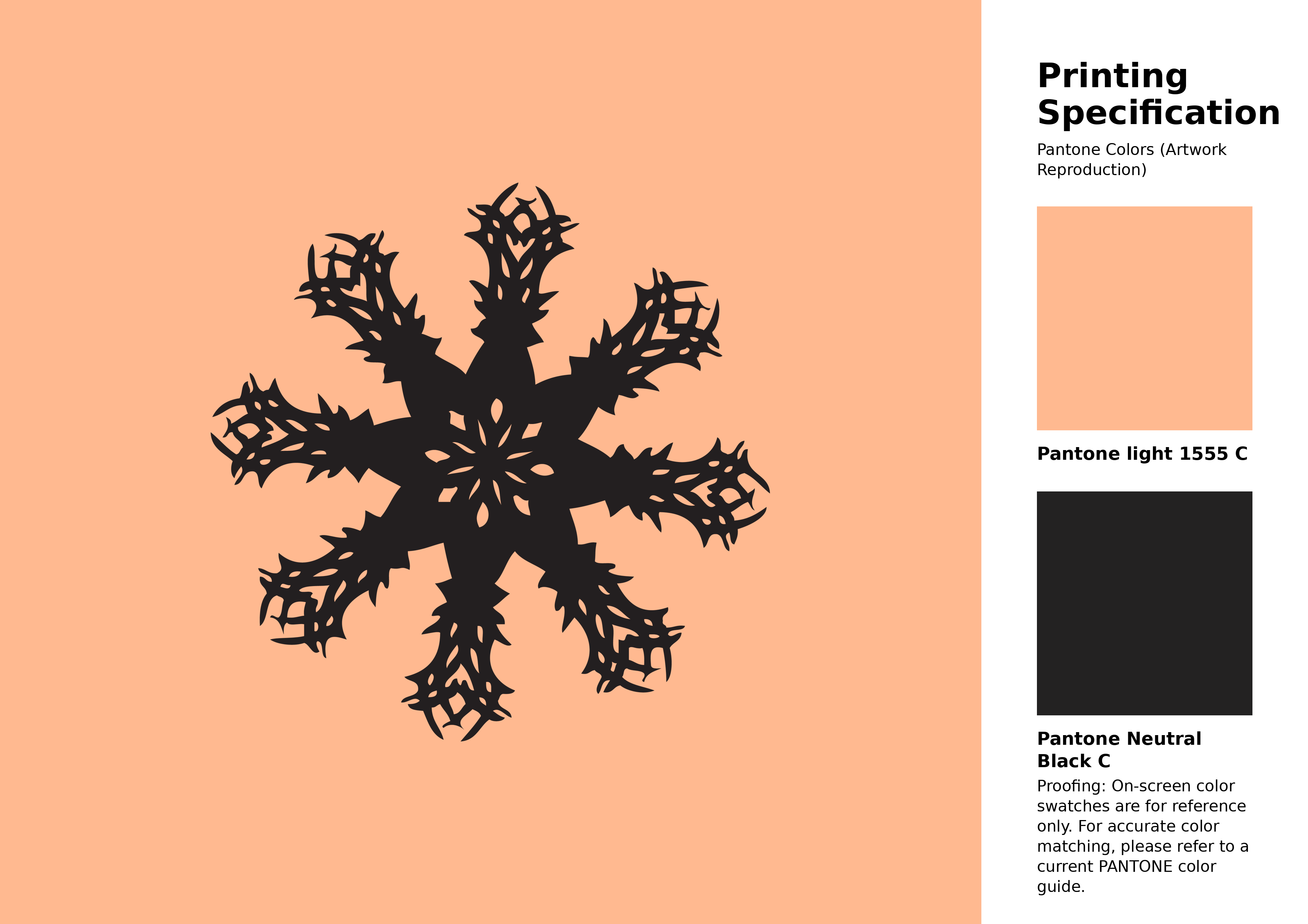 Hex Color #ffb990 | Printing Match PANTONE 1555 C | Color ...