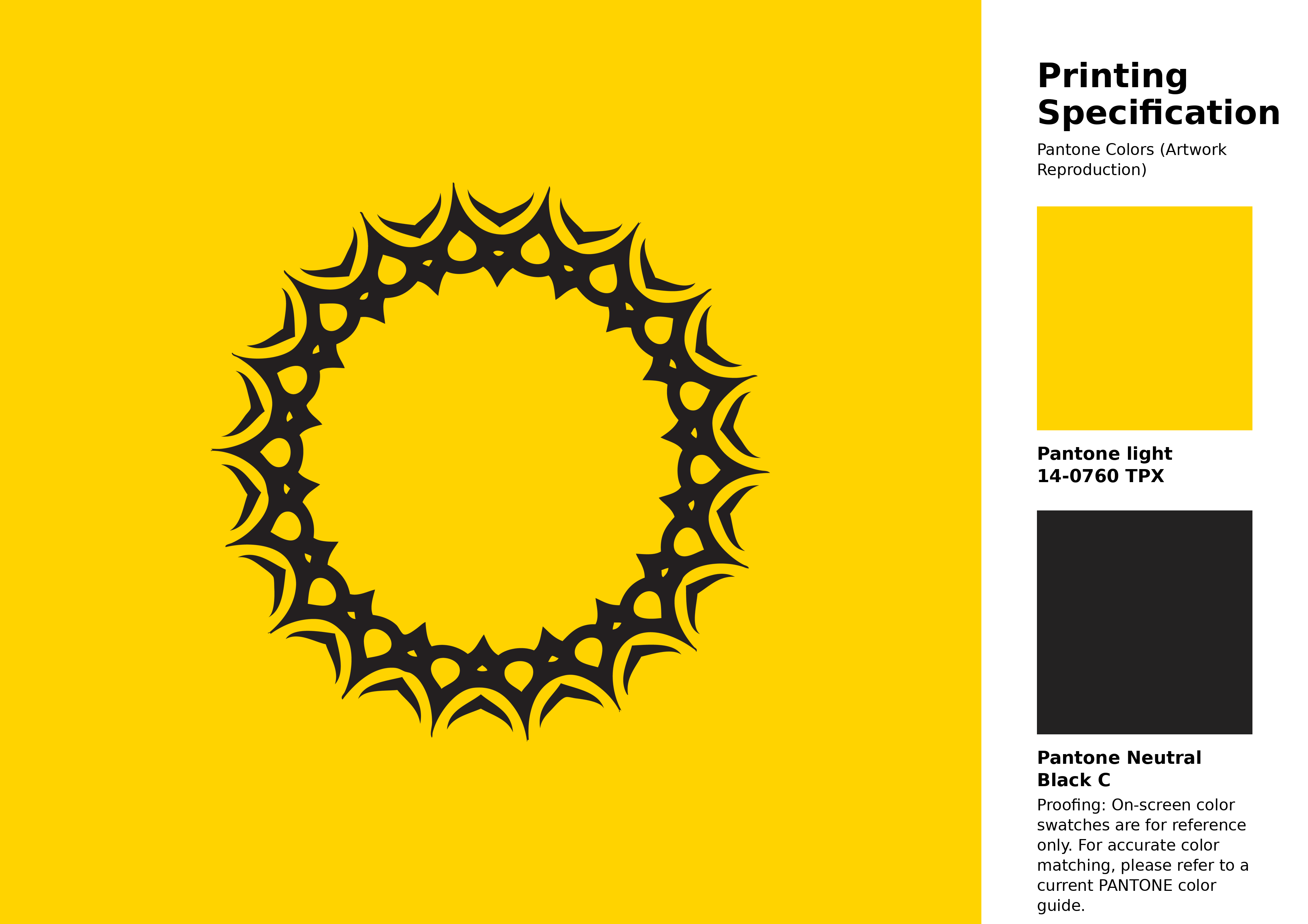 High-quality artwork and graphic illustration using Pantone 14-0760 Tpx Cyber Yellow Color | Hex color Code #ffd300. A fantastic creative resource for designers and artists. #artwork #illustration #graphicart #ffd300