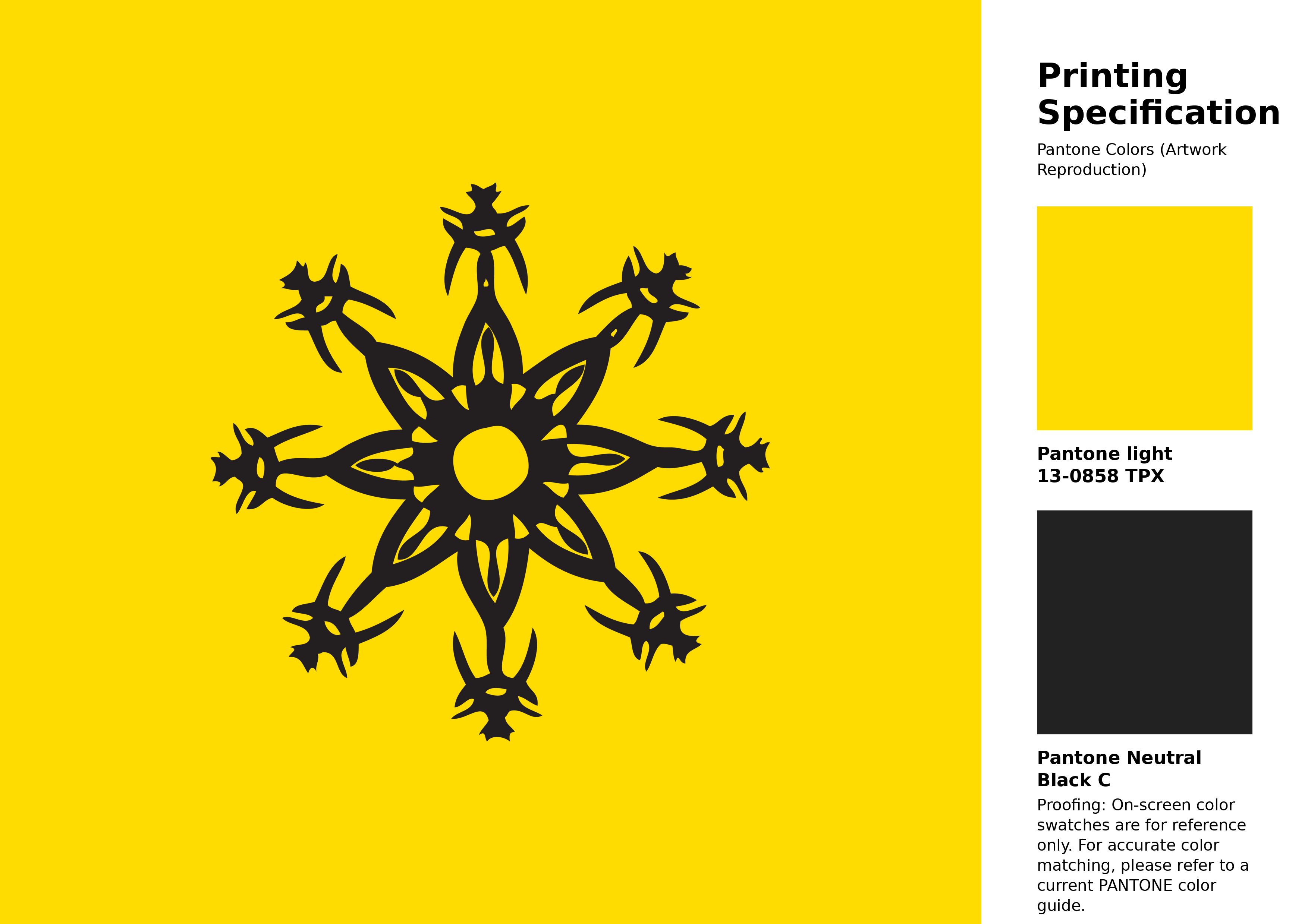 High-quality artwork and graphic illustration using Pantone 13-0858 Tpx Vibrant Yellow Color | Hex color Code #ffdc01. A fantastic creative resource for designers and artists. #artwork #illustration #graphicart #ffdc01