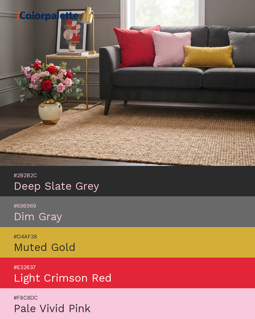 Alizarin Crimson Color (#E32636) — Hex, RGB & Palettes | iColorPalette